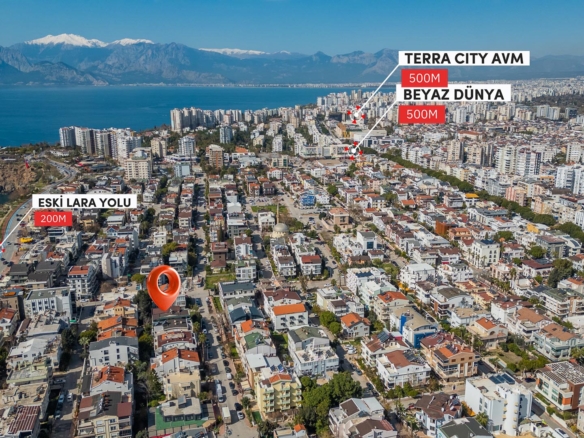 Lara Barınaklar’da Kurumsal Kimliğe Uygun 200 m² Dubleks Prestijli Ofis & İş Yeri