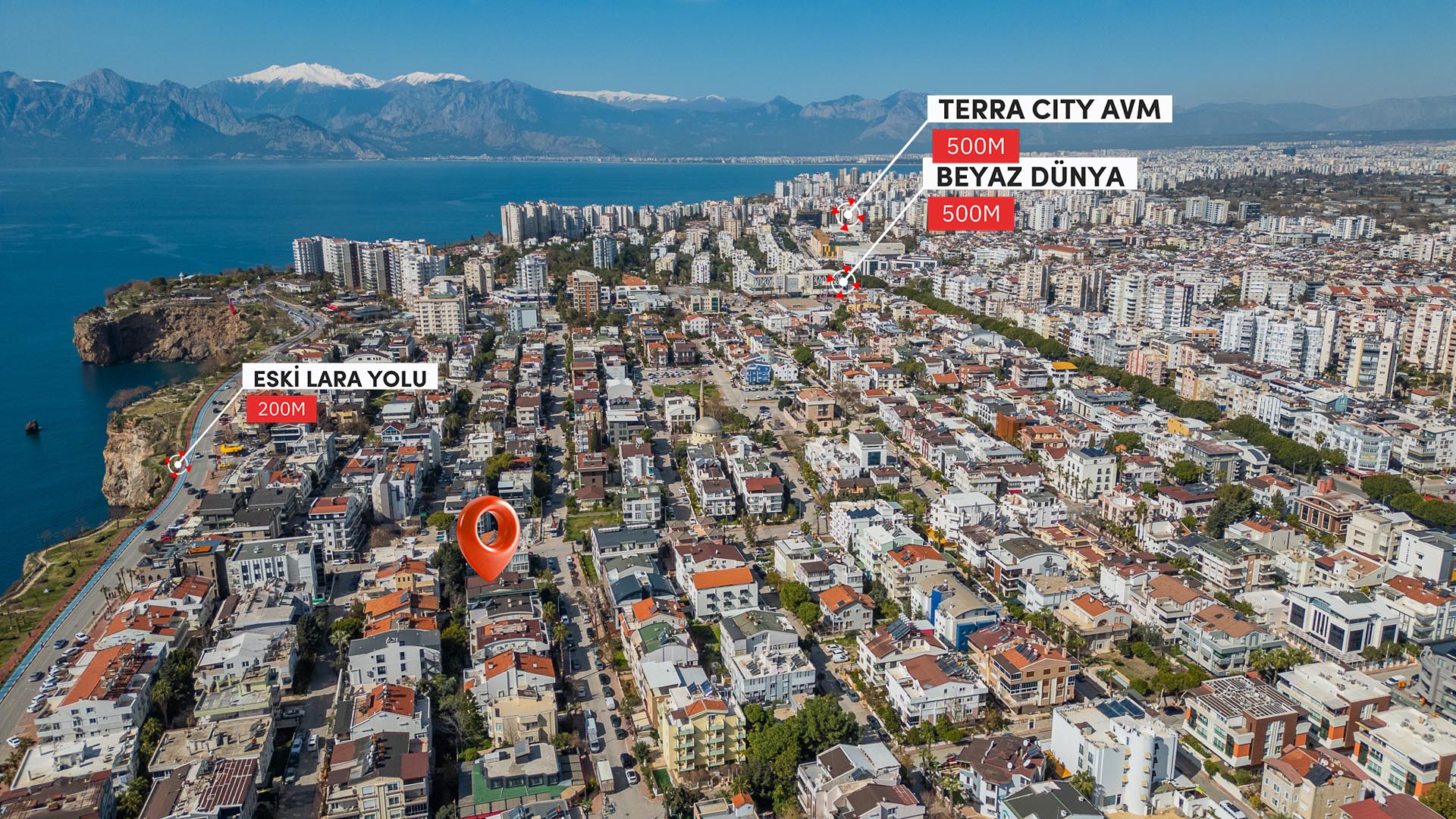 DJI_0095 kopya Lara Barınaklar’da Kurumsal Kimliğe Uygun 200 m² Dubleks Prestijli Ofis & İş Yeri