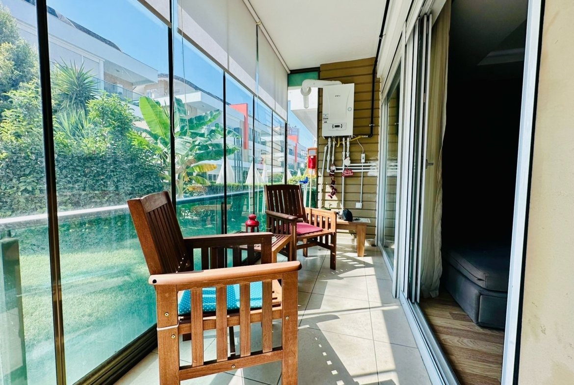 Kanyon Park Evleri’nde Havuzlu, Full Eşyalı ve Kapalı Otoparklı Lüks 1+1 Daire