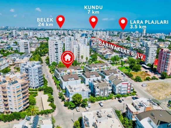 Kanyon Park Evleri’nde Havuzlu, Full Eşyalı ve Kapalı Otoparklı Lüks 1+1 Daire