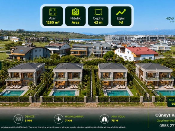 GÜZELOBA Emsalsiz | 1247 m² ARSA| KONUT | VİLLA & BUTİK OTEL