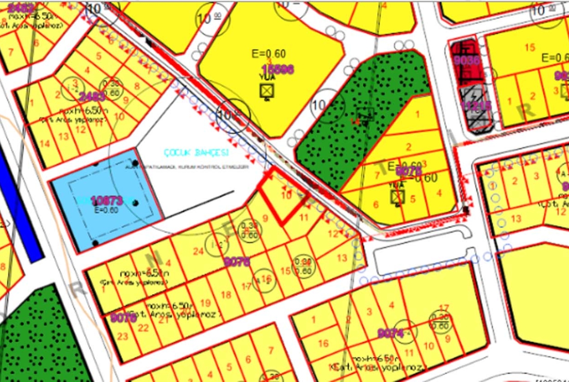 KEMERAĞZINDA 1309m² | LÜKS VİLLA PROJESİNE UYGUN | SATILIK ARSA