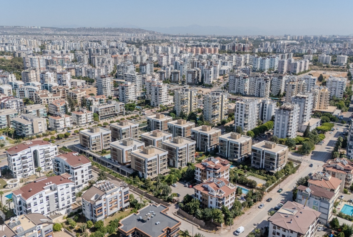 Konyaaltı Özgüntur Park Maya’da Villa Tadında 4+1 Bahçe Dubleksi