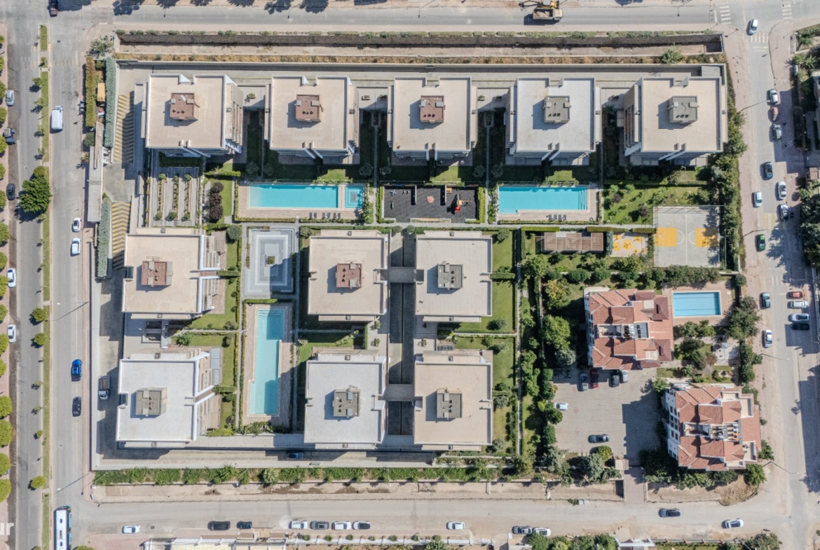 Konyaaltı Özgüntur Park Maya’da Villa Tadında 4+1 Bahçe Dubleksi