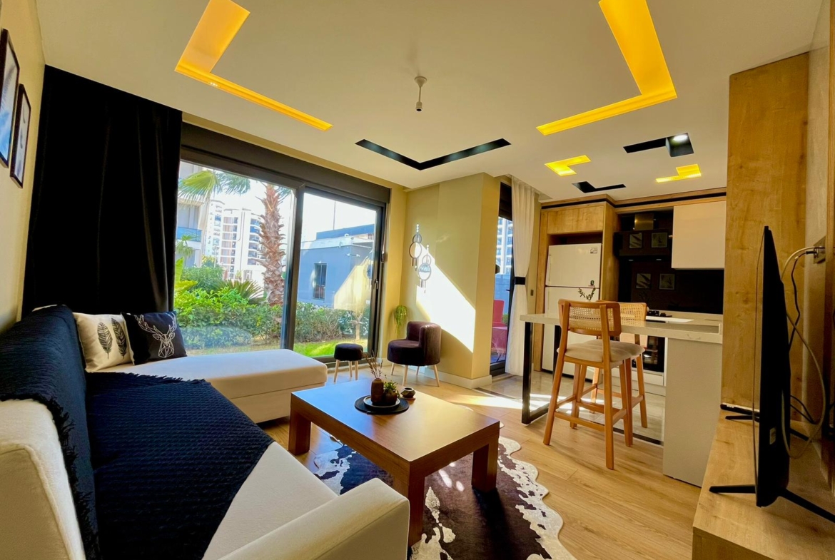 ÖZÇİÇEK’de BAHÇE KULLANIMLI, EŞYALI