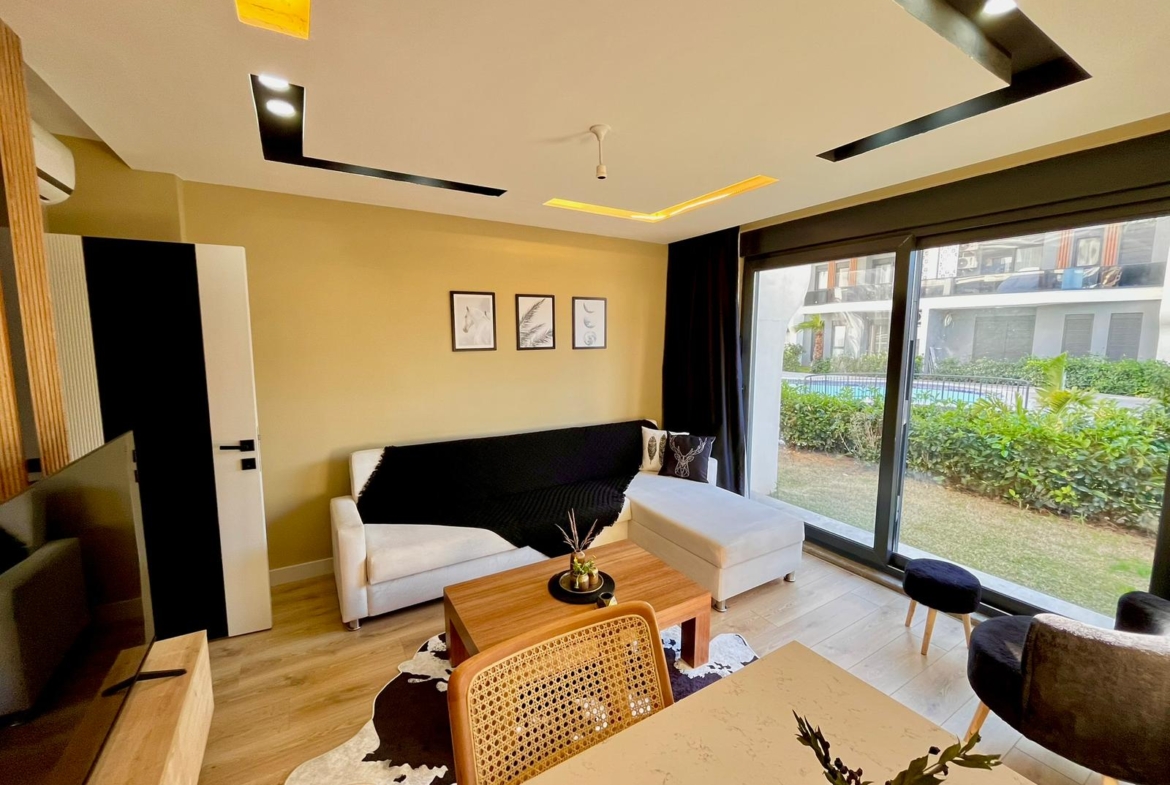ÖZÇİÇEK’de BAHÇE KULLANIMLI, EŞYALI