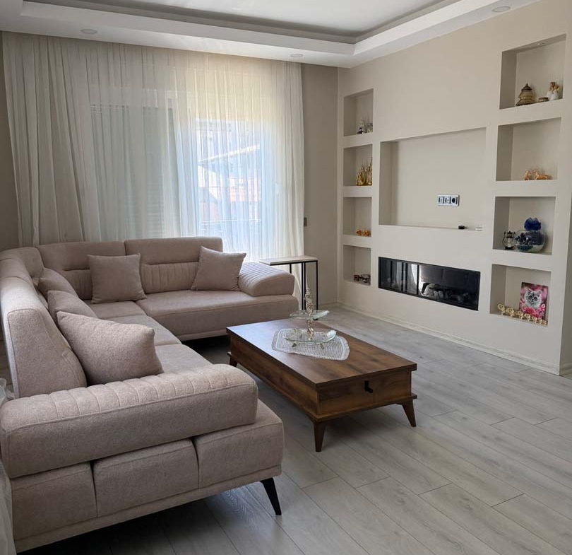 DÖŞEMEALTI YENİKÖYDE HAYATI KOLAYLAŞTIRAN FULL EŞYALI SIFIR 1+1