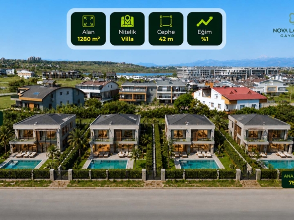 GÜZELOBA Emsalsiz | 1247 m² ARSA| KONUT | VİLLA & BUTİK OTEL